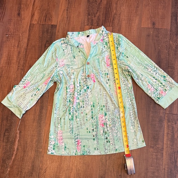 ❤️Chic Mint Green Button Down Shirt - Picture 5 of 8